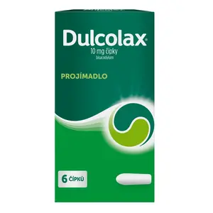 Dulcolax 10 mg 6 čípků