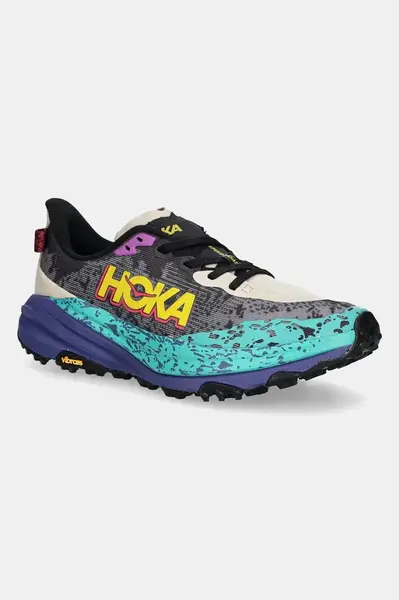 Boty Hoka Speedgoat 6 dámské, tmavomodrá barva, 1147811
