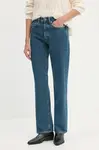 Džíny Pepe Jeans STRAIGHT JEANS HW ROBYN dámské, high waist, PL204901EF2