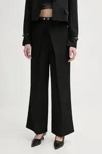 Kalhoty s příměsí lnu ISABELLE BLANCHE