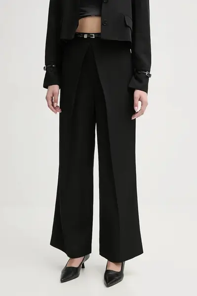 Kalhoty s příměsí lnu ISABELLE BLANCHE