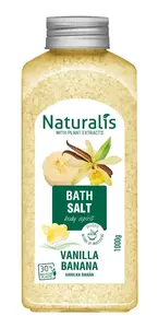 Naturalis Sůl do koupele Vanilla&Banana 1000 g