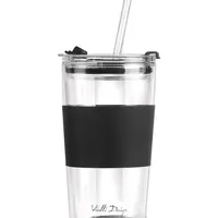 Termohrnek s brčkem Vialli Design Fuori 600 ml