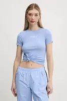 Tričko Guess Jeans tyrkysová barva, W5RI57 KA0H1