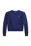 Dětský svetr Polo Ralph Lauren tmavomodrá barva, 313957719002