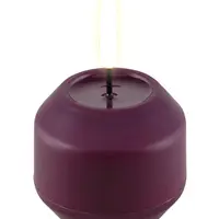 Sada LED svíček Deluxe Homeart 6,1 cm 2-pack fialová barva