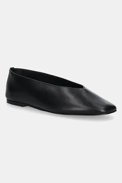 Kožené baleríny Calvin Klein CLASSIC BALLERINA - LTH