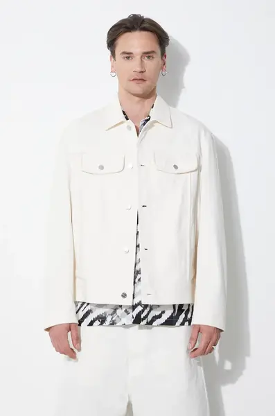 Bavlněná bunda Neil Barrett Slim Front Pockets Jean Jacket