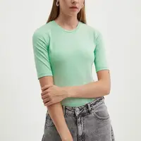 Tričko HUGO Darnelia zelená barva, 50515019