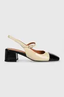 Kožené lodičky Jonak DOUMY VERNIS