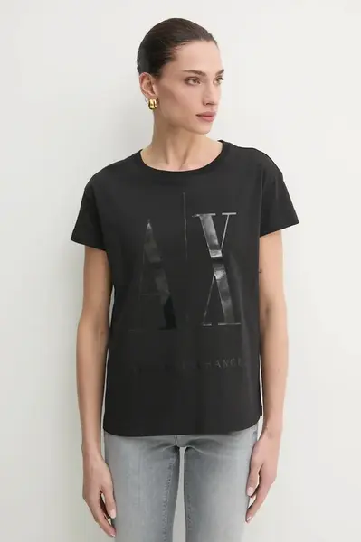 Tričko Armani Exchange černá barva, 8NYTCX YJG3Z
