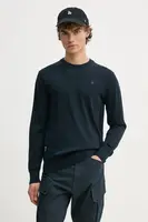 Vlněný svetr G-Star pánský, béžová barva, lehký, D25174-D847