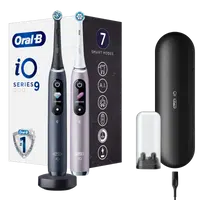 Oral-B iO9 Series Duo Black/Rose elektrický zubní kartáček 2 ks