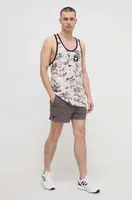 Tréninkové šortky Under Armour Project Rock hnědá barva, 1383214