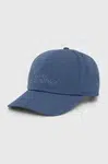 Kšiltovka Jack Wolfskin Baseball tmavomodrá barva, s aplikací, 1900675