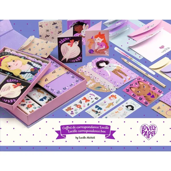 Djeco Dopisní dárková sada Lucille