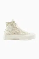Kecky Converse Chuck Taylor All Star Lift béžová barva, A13523C