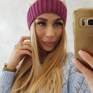 Kesi Bibiana fleecová čepice K264 černá+béžová