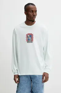 Bavlněné tričko s dlouhým rukávem Vans