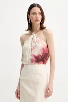 Halenka Marciano Guess BIANCA dámská, béžová barva, vzorovaná, 5GGH10 7298A