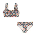 Dvoudílné dětské plavky Konges Sløjd MAYA BIKINI GRS modrá barva, KS102678
