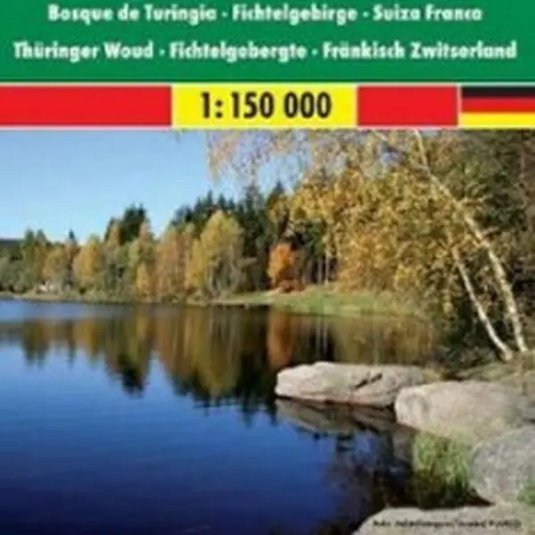 DEU 11 Durynský les - Fichtelgebirge 1:150 000