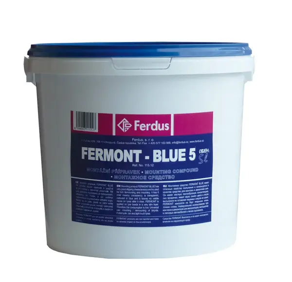 Montážní přípravek FERMONT BLUE 5, 5000 ml - Ferdus 115.12 Objem: 1 L