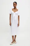 Šaty Answear.LAB bílá barva, mini