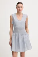 Šaty Pepe Jeans ESTELLA modrá barva, mini, PL953740