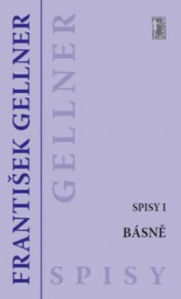 Básně - Spisy I - František Gellner - e-kniha