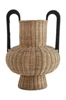 Dekorativní váza Madam Stoltz Rattanvase
