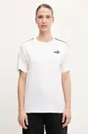 Bavlněné tričko Puma dámské, bílá barva, 685009
