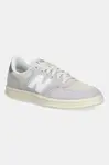 Nubukové tenisky New Balance CT500 šedá barva, CT500GC