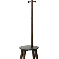 Věšák na svrchní oděvy Umbra Pillar Stool and Coat Rack hnědá barva