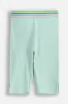 Kalhoty Coccodrillo tyrkysová barva, HOLIDAY SPLASH GIRL KIDS