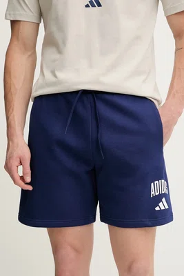 Kraťasy adidas Collegiate pánské, modrá barva, JM1728