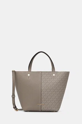 Kabelka MICHAEL Michael Kors FLORA béžová barva, 30T5GFFT2B