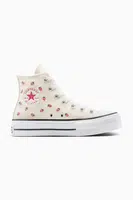 Kecky Converse Chuck Taylor All Star Lift béžová barva, A14934C
