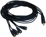 Rozdělovací kabel, 2 vývodový, délka 1 m - Dawell Délka: 3 m, Varianta: 4 vývodový