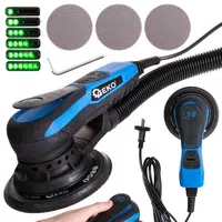 GEKO Oscilační excentrická bruska, 150 mm, brushless motor