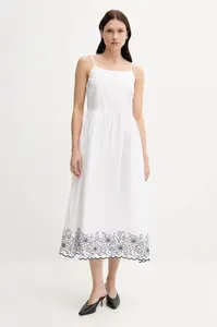 Bavlněné šaty United Colors of Benetton