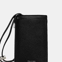 Obal na telefon Calvin Klein černá barva, LV04D1037G