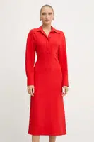 Šaty Victoria Beckham červená barva, maxi, 1325WDR006598A