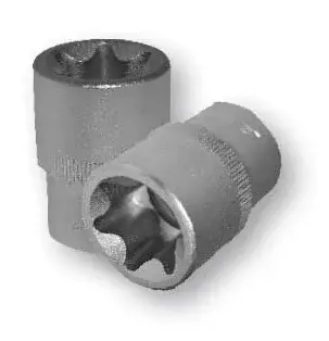Nástrčné hlavice TORX E 3/8", různé rozměry - ASTA Velikost: E4