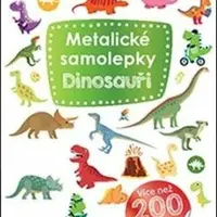 Metalické samolepky - Dinosauři