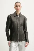 Kožená bunda Patrizia Pepe