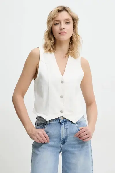 Džínová vesta Answear.LAB