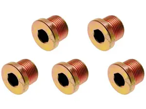 BGS technic Zátky - výpustné šrouby olejových van, různé rozměry, sada 5 ks - BGS Rozměry: M17x1,5 mm