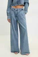 Džíny Moschino Jeans dámské, high waist, 0341 3721