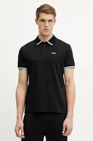 Bavlněné polo tričko BOSS Green